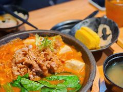 辣白菜肥牛锅定食-雷门拉面店(新光天地店)