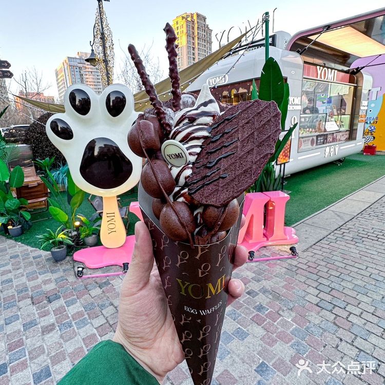 北京主打“天冷,冰糕不冷”的冰淇淋,YOMI家出品