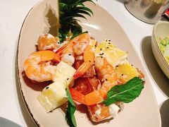 菠萝油条虾-鹿港小镇(悠唐店)