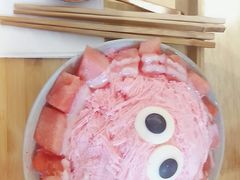 西瓜绵绵冰-怪物的冰与火(天虹商场中山路店)