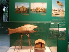 芦苇建筑模型-中国湿地博物馆