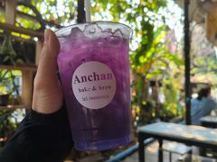 -蝶豆花蓝面条
