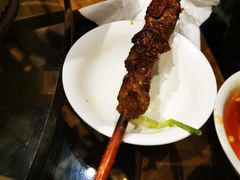 烤羊肉串-老阿妈蒙古村·蒙古包·草原文化·歌舞表演(老君堂店)