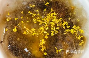 Plum and Osmanthus Ice Jelly