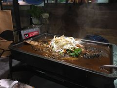 蒜香味凌波鱼-探鱼·鲜青椒爽麻烤鱼(中天广场店)