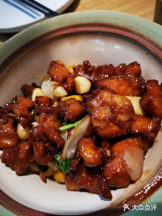 潮粥荟·潮汕砂锅粥(槐房万达店)金不换三杯鸡图片