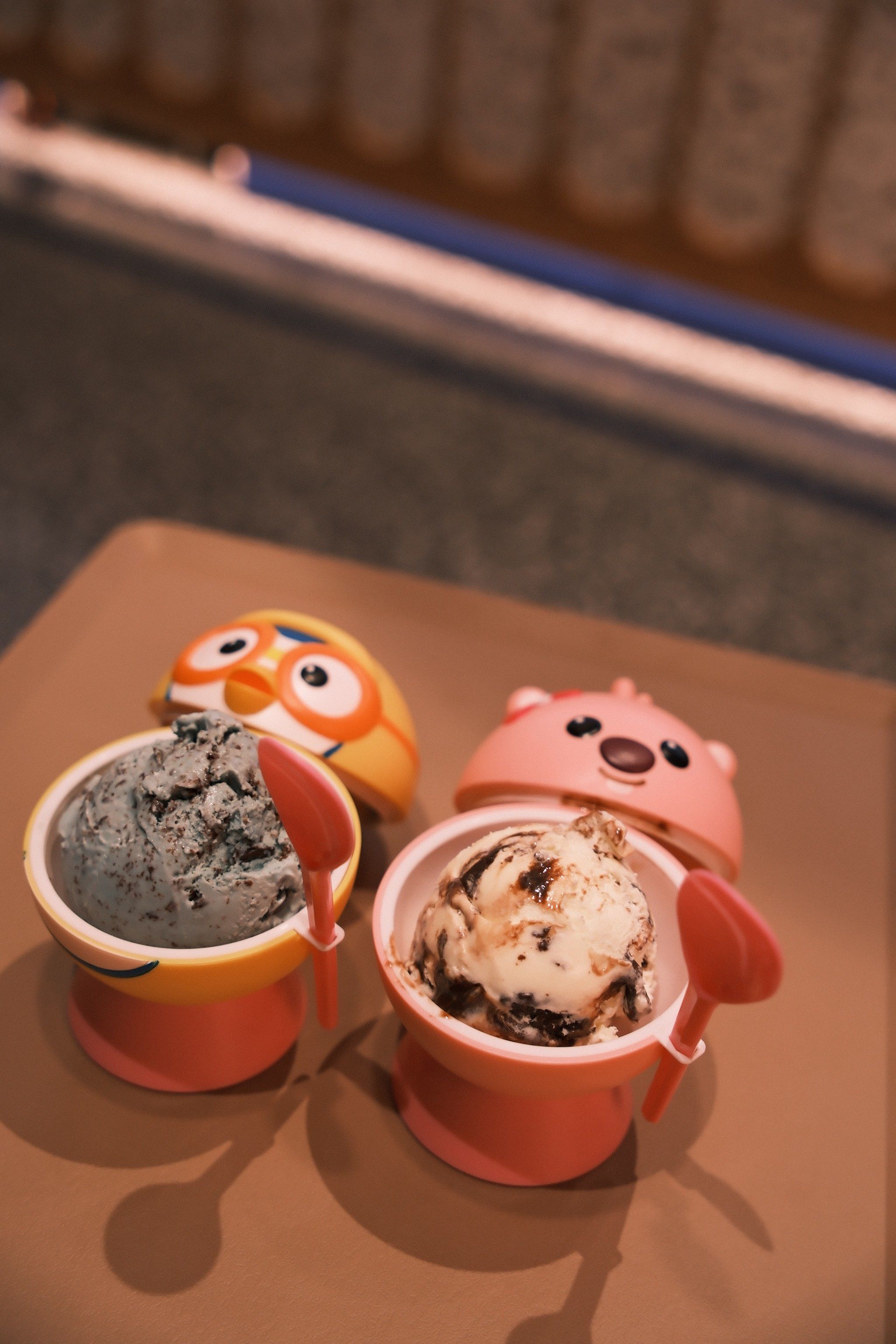 baskin robbins首尔可爱店