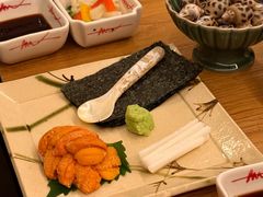 海胆刺身-然锅料理