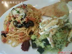 套餐：意面+米饭色拉-榖屋house of flour(张江首店)