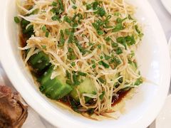 蒜蓉银鱼仔蒸丝瓜-岭南海晏楼(滨江东总店)