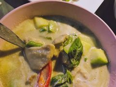 中部绿咖喱鸡肉-帕蓝·暹罗料理(曲阳店)