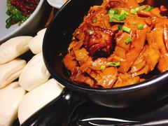 高山笋干烧肉-杭百味·大众精选杭帮菜(西湖音乐喷泉店)