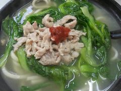 青菜肉丝面-凯丽上海阳春面馆(德仁里店)