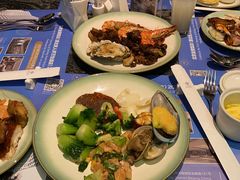 烟熏三文鱼沙拉-金海湾自助餐厅(金陵饭店)