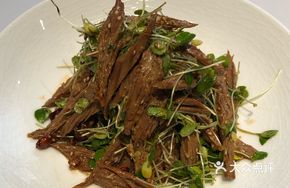 Fiddlehead Fern and Black Wood Ear Salad