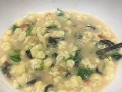 海鲜疙瘩汤-松针蔡记蒸饺(花园路店)