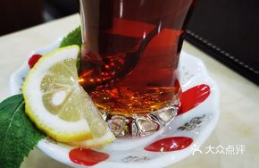 Mint Black Tea with Sugar