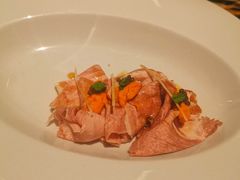 牛舌鱼籽酱姜丝海胆-wann lounge 低温慢煮牛排·清吧