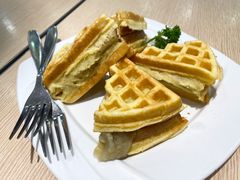 香蕉酱窝夫-佰搭果·广式茶餐厅(石牌东路店)