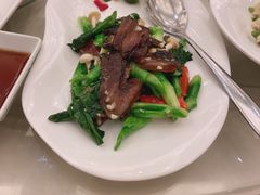 芥兰炒腊味-海逸海鲜酒家(古北店)
