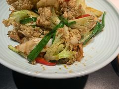 干锅有机花菜-老头儿油爆虾·1987杭州烟火味(湖滨银泰in77D区店)