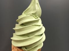 抹茶冰淇淋-蜜雪冰城(环高店)