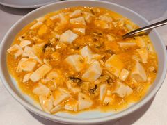 蟹粉豆腐-桂花龙井餐厅