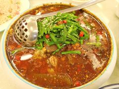 辣子韭菜蒜羊血-玉华宫宾馆·餐厅(铜川驻京办店)