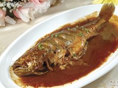 酱焖大黄花-鹊华居·地道鲁菜·海鲜·融合味(大明湖店)