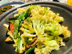 干锅有机菜花-小河盐帮·私家菜·烤鸭(三元桥·霄云路店)