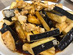 蛤蜊肉拌茄子-华春餐馆(鱼山路店)