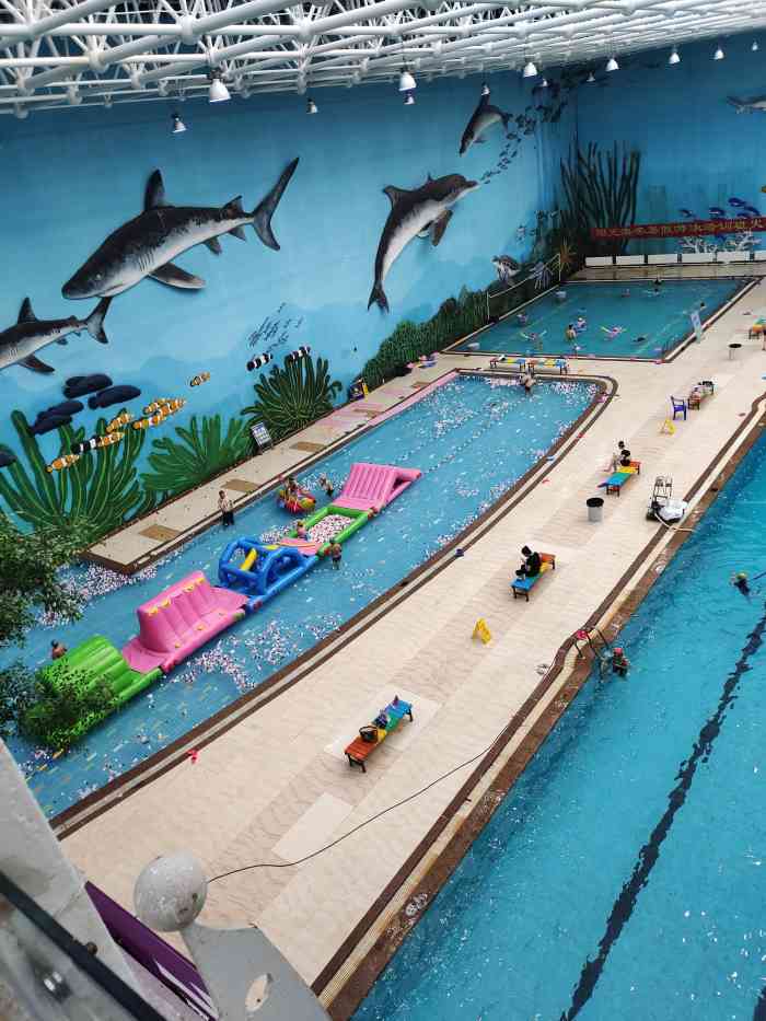 阳光海帝游泳馆-"水太凉了 跟自来水放出来的温度一样 我根.