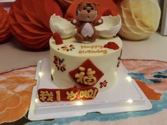 -咖咖熊蛋糕定制·英国蓝风车动物性淡奶油