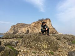 退潮后抵达对面岛屿-兴旺渔家