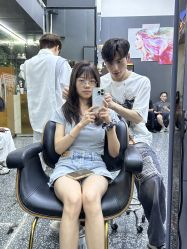 点击看大图 -藤野造型专业烫染接发