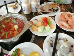 巧克力喷泉-吉布鲁牛排海鲜自助(巴南万达广场店)