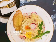 黑松露培根意粉-瞄一喵猫咖(格力海岸店)
