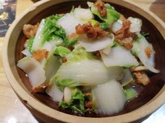 清炒奶白菜-俏湘私房菜(国贸店)