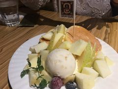 季节限定青森苹果舒芙蕾-Ufufu cafe(天神巷店)