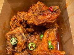 甜辣味半鸡-富乐满韩国正宗炸鸡韩国料理(虹泉路店)