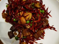 椒香口蘑牛肉粒-U你·湖北家宴菜(南湖总店)