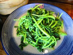 油渣鸡毛菜-兰溪小馆(东直门簋街店)