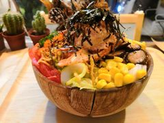 金枪鱼蟹棒波奇饭-Poke lemon海鲜波奇饭·柠檬茶(金碧开放小区店)