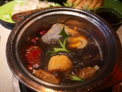 野菌汤锅-一叶一世界·素食餐厅(锦华万达店)