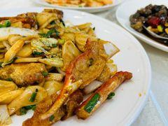 白蟹炒年糕-好兄弟郭巨海鲜(天一阁店)