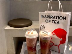 雪山莓莓桂花冻-喜茶(上海五角场万达店)