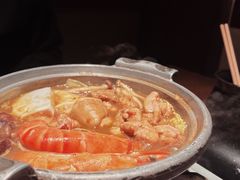 鸡肉大虾咖喱锅-水之惠鲜鱼料理(王府大街店)