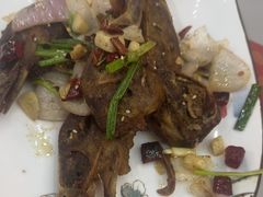 椒盐鸭头-老鄞江清水龙虾•赵赵家(江北店)