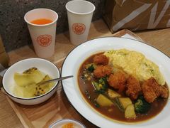炸鸡块咖喱蛋包饭-池奈·咖喱蛋包饭(熙地港店)