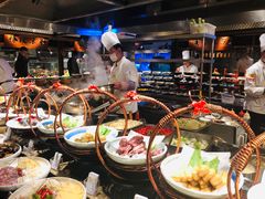 自助取餐区-二十八里太湖船菜(吉祥路店)